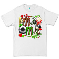 White mama soccer with popcorn Premium Tee - texasbilliewilder