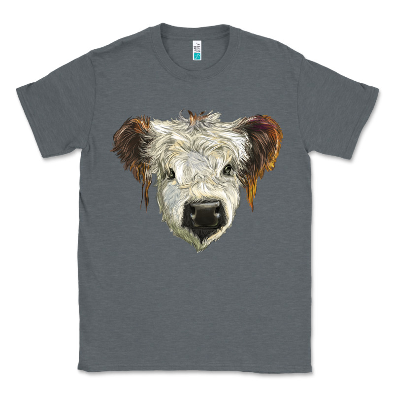 White Calf Scottish Classic Tee by BarkalooDesign | Teevron