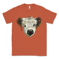 Copper white calf scottish Classic Tee - BarkalooDesign
