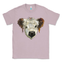 Lilac white calf scottish Classic Tee - BarkalooDesign