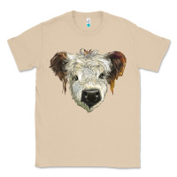 Mushroom white calf scottish Classic Tee - BarkalooDesign