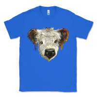 True Royal white calf scottish Classic Tee - BarkalooDesign