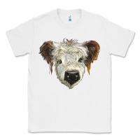 White white calf scottish Classic Tee - BarkalooDesign