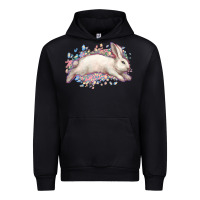 Black Easter Bunny leopard Easter Day Urban Hoodie - HowdyJamesFarm
