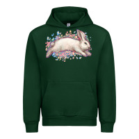 Foreset Green Easter Bunny leopard Easter Day Urban Hoodie - HowdyJamesFarm