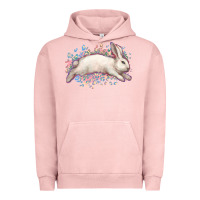 Pigment Salmon Easter Bunny leopard Easter Day Urban Hoodie - HowdyJamesFarm