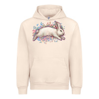 Sandshell Easter Bunny leopard Easter Day Urban Hoodie - HowdyJamesFarm