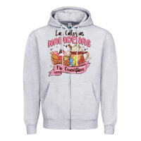 Heather Grey christmas tis the season mexican Zipper Hoodie - MaliasSmallBusiness