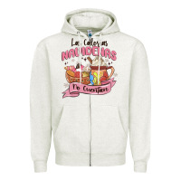 Oatmeal Heather christmas tis the season mexican Zipper Hoodie - MaliasSmallBusiness