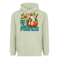 Matcha hey there pumpkin lamb Heavyweight Hoodie - Jasminsmagicworld