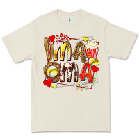 Bone mama softball baseball with popcorn Premium Tee - texasbilliewilder