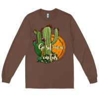Chestnut cactus go sit on a cactus Long Sleeve Tee - Jasminsmagicworld