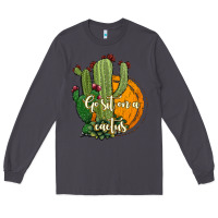 Smoke cactus go sit on a cactus Long Sleeve Tee - Jasminsmagicworld