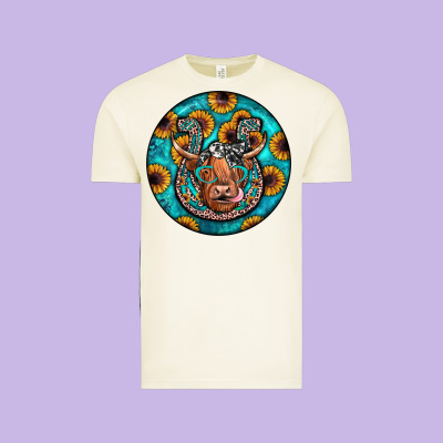 Horseshoe Circle Vintage Tee Designed By Jahusdesignshop