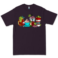 Plum wine coffee cups Premium Tee - AdoDesignShop