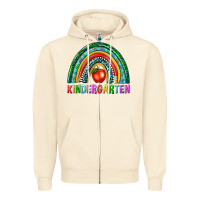 Sandshell rainbow kindergarten Zipper Hoodie - NancyCooperArtShop