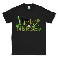 Black one lucky nurse Classic Tee - BarkalooDesign