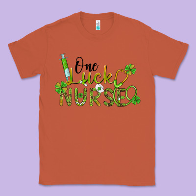 One Lucky Nurse Classic Tee Designed By Barkaloodesign