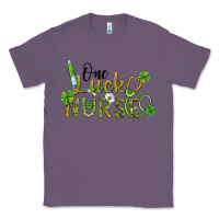 Lavender one lucky nurse Classic Tee - BarkalooDesign