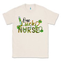 Natural one lucky nurse Classic Tee - BarkalooDesign