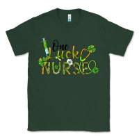 Sports Green one lucky nurse Classic Tee - BarkalooDesign