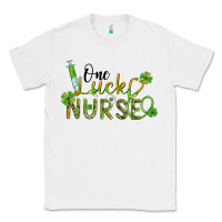 White one lucky nurse Classic Tee - BarkalooDesign