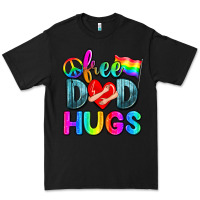 Black free dad hugs Premium Tee - Zillion Design Studio