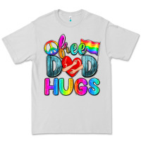 Dove Grey free dad hugs Premium Tee - Zillion Design Studio