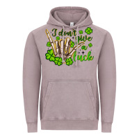 I Don T Give A Luck Vintage Hoodie | Teevron