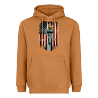 Meerkat statue of liberty torch Heavyweight Hoodie - BarkalooDesign