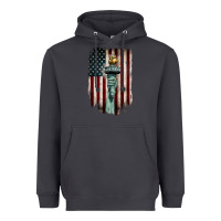 Smoke statue of liberty torch Heavyweight Hoodie - BarkalooDesign