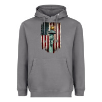 Storm statue of liberty torch Heavyweight Hoodie - BarkalooDesign