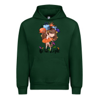 Forest Green Be the light Urban Hoodie - CowGirlArtShop