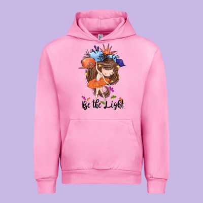 Be The Light Urban Hoodie Designed By Cowgirlartshop