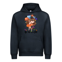 Navy Be the light Urban Hoodie - CowGirlArtShop