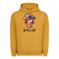 Pigment Peanut Butter Be the light Urban Hoodie - CowGirlArtShop