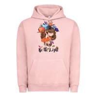 Pigment Salmon Be the light Urban Hoodie - CowGirlArtShop