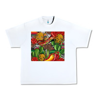 White mexican cacti Urban Heavy Tee - Artiststas