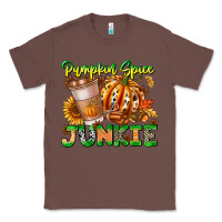 Chestnut Pumpkin Spice Junkie Classic Tee - CowhideDigitalArt