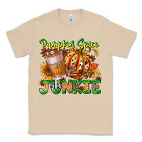 Mushroom Pumpkin Spice Junkie Classic Tee - CowhideDigitalArt