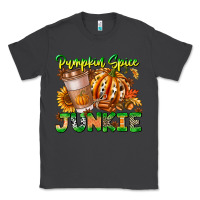 Smoke Pumpkin Spice Junkie Classic Tee - CowhideDigitalArt