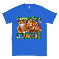 True Royal Pumpkin Spice Junkie Classic Tee - CowhideDigitalArt