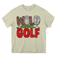 Mossy wild about golf Heavy Core Tee - Zillion Design Studio