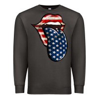 Smoke American Toungue for 4th of July Premium Sweatshirt - Bettercallsaul