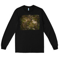 Black green hunter camouflage pattern brushstroke Long Sleeve Tee - Jasminsmagicworld