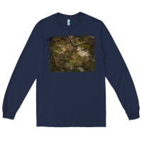 Navy green hunter camouflage pattern brushstroke Long Sleeve Tee - Jasminsmagicworld