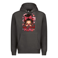 Smoke one loved mama messy bun Premium Hoodie - texasbilliewilder