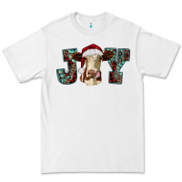 Christmas Joy With Heifer Cow Premium Tee | Teevron