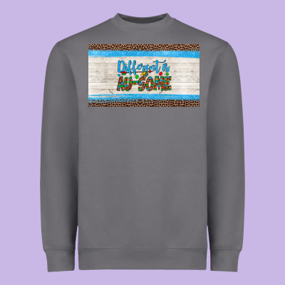 Different Is Ausome Autism  Cup Heavyweight Sweatshirt Designed By Artiststas