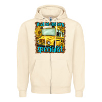 Sandshell student delivery specialist Zipper Hoodie - NancyCooperArtShop